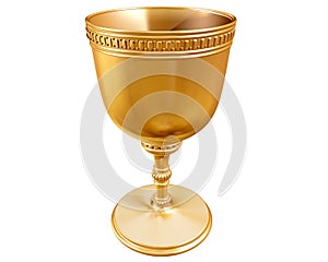 Golden goblet