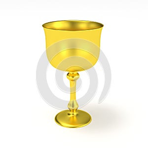 Golden goblet Holy grail gold cup