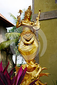Golden God Statue