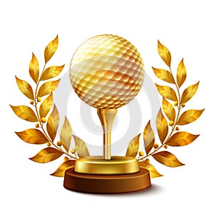 Golden golf award