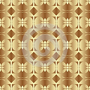 Golden  gradient as seamless pattern as imitation metal foil...3D background for printing on wrapping paper. Gold paper for packag