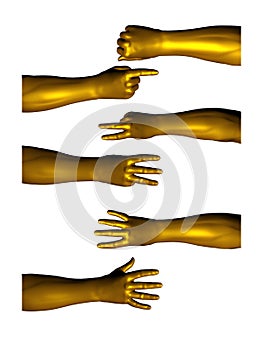 Golden hands 06