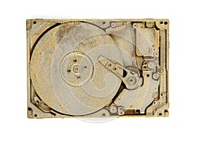 Golden harddrive