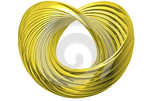 Golden Heart Ring