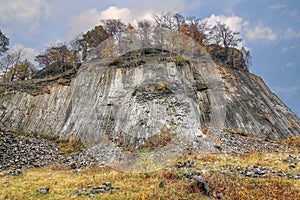 Golden Hill - columnar jointed volcanics - national natural monument