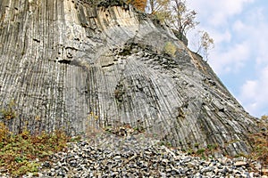 Golden Hill - columnar jointed volcanics - national natural monument