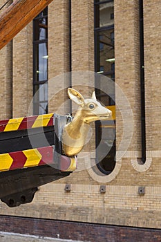 Golden Hind, replica of a 16th century ship in the seafront of St Mary Overie, London, United Kingdom