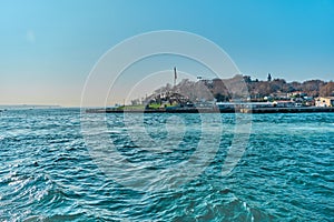 Golden horn of istanbul and water`s edge