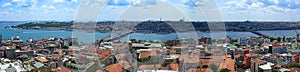 Golden horn pano from Galata tower