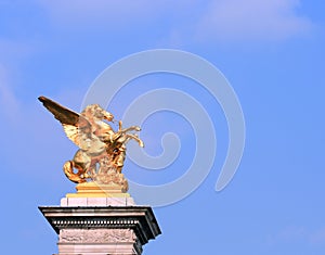 Golden Horse Statue, Paris