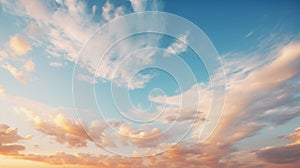 Golden Hour Abstract Cloud Formations: Shapes, Textures, and Warm Lighting photo