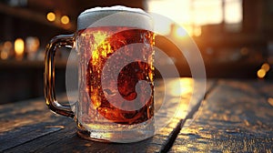 Golden Hour Beer, Sunset Drinks