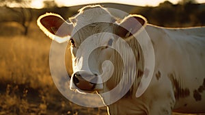 Golden Hour Cow: National Geographic\'s Agfa Vista Shot