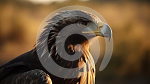 Golden Hour Eagle: National Geographic\'s Stunning Shot On Agfa Vista