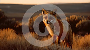 Golden Hour Fox: National Geographic\'s Stunning Shot On Agfa Vista