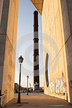 Golden hour in Madrid photo