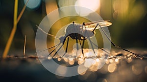 Golden Hour Mosquito: National Geographic\'s Shot On Agfa Vista