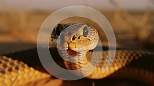 Golden Hour Snake: National Geographic\'s Stunning Shot On Agfa Vista