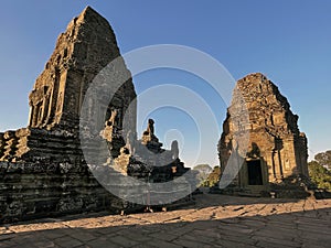 Golden Hour: Sunrise Over Ancient Pre Rup Temple, Angkor Wat, Siem Reap, Cambodia