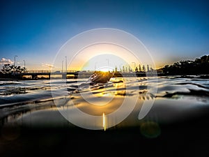 Golden Hour at Tallebudgera Creek