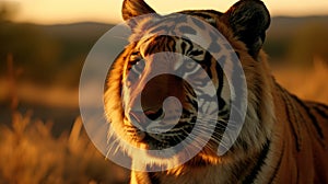 Golden Hour Tiger: National Geographic\'s Stunning Shot On Agfa Vista