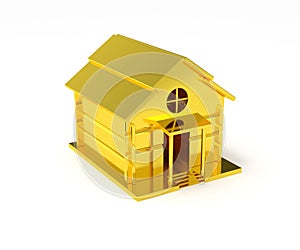 D'oro casa miniatura bambino giocattolo 