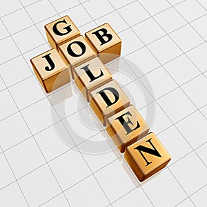 Golden job crossword