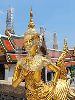 Golden kinnari grand palace