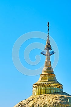 Golden Kyaiktiyo Pagoda, Myanmar