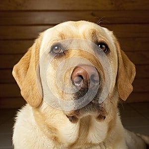 Golden Labrador Portrait