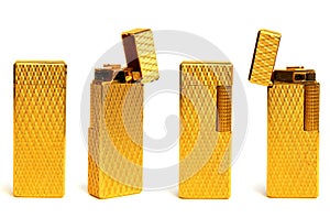A Golden Lighter in Four Views