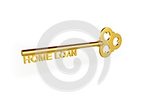 Golden Loan Key