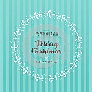 Golden luxury Christmas background with snowflakes and simple text Happy Holidays - Merry Christmas - season`s greetings on dark