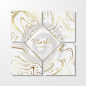 Golden Marble Design templates for Invitation.