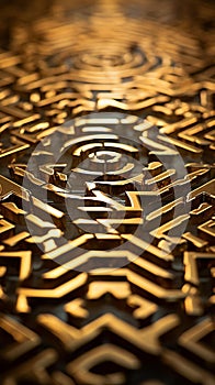 Golden Maze: A Captivating Symbol of Financial Risk