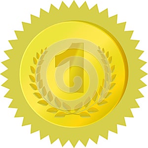 Golden medal