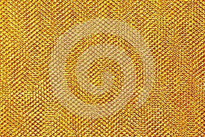 Golden mesh background