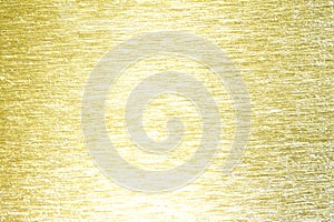 Golden metal brass scratched background texture