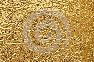 Golden metallic paper.