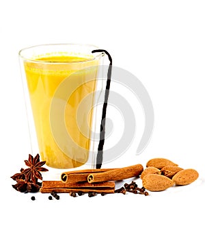 Golden Milk with Spices