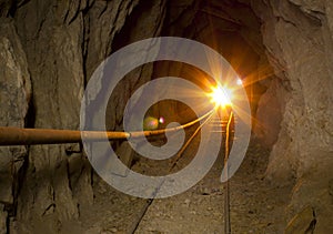 Dorado mío túnel la luz 