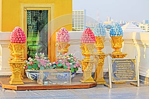 Golden Mountain Temple, Bangkok, Thailand