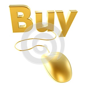 Golden mouse and buy