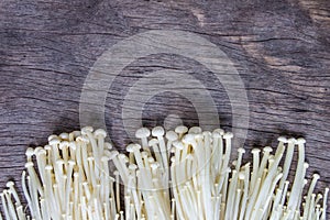 Golden needle mushroom (Enokitake)