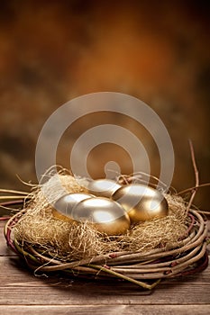 Golden nest eggs