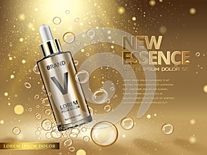 Golden new essence ad photo