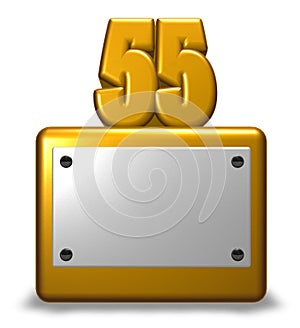 Golden number fifty-five