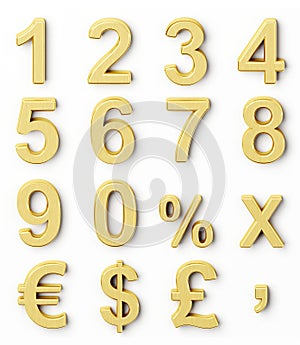 Golden numbers