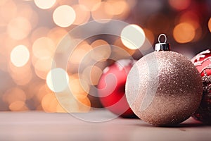 Golden Orbs and Merry England: A Festive Table Setting for a Com photo