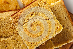 Golden Organic Homemade Cornbread